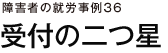障害者の就労事例36　受付の二つ星